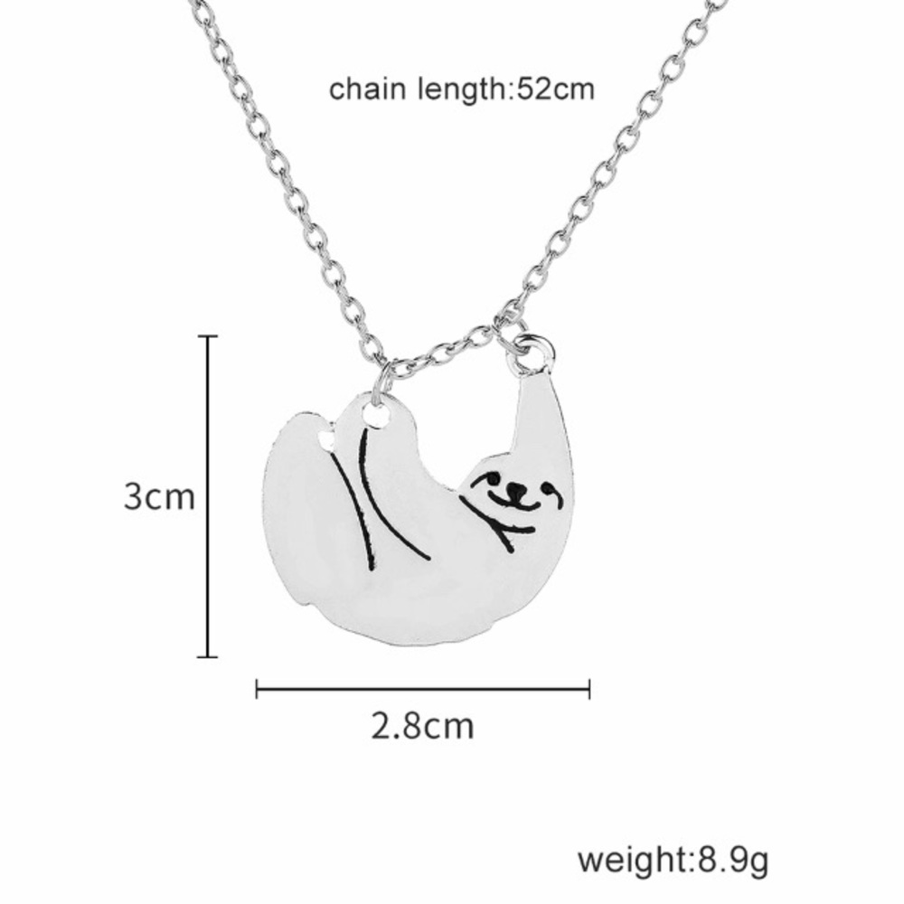 NEW!๐๐SLOTH NECKLACE!๐SERIOUSLY SWEET!๐๐LOVE! - Picture 5 of 8